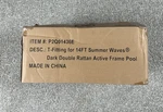 T-fitting 14 Ft Summer Waves Dark Double Rattan Active Frame Pool Replacement. Fixed Price $99.95.