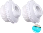 Thinp 2 Pieces Pool Nozzles, 3/4" Directional Flow Eyeball Inlet Jet, Swimmi. Fixed Price $17.99.