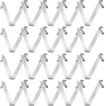 Canipha 20PCS Pool Brush V-shaped Clip, Stainless Steel Clips. Fixed Price $18.99.