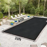 20FT X 40FT Pool Leaf Net Cover Catcher In-ground Swimming Cuttable. Fixed Price $59.17.