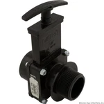 Gate Valve, 3 Pc, Valterra, 1-1/2"FPT X 1-1/2"MPT, 45PSI, Blk. Fixed Price $21.85.