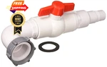 Game Shutt Off For Above Ground Pool White Valve,. Fixed Price $38.99.