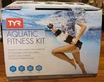Tyr Aquatic Fitness Kit Pool Water Exercise Floatation Belt Dumbbells Resistance. Fixed Price $38.88.