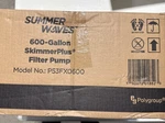 Summer Waves Skimmerplus 600GPH Filter Pump System With 1.25" Circle .... Fixed Price $149.00.