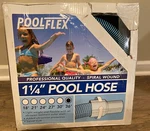 Poolflex 550NB Flexible Heavy-duty Swimming Hose, 1.25 In. 36 Ft. Fixed Price $35.00.