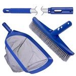 Poolaza Skimmer Net & Brush Head With 50'' Aluminum Pole. Fixed Price $36.63.