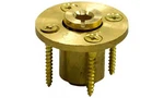 One Wood Grip Deck Brass Anchor With Collar For Pool Safety Cover. Fixed Price $6.99.