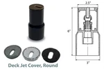 Swimming Pool Deck Jet W/ Cap Tan White Black Grey (25597-000) 25597000. Fixed Price $94.99.