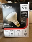 2X Halco BR30FL65 104070 Flood Light Bulb Lamp E26 580 Lumens 120/130V. Fixed Price $26.40.