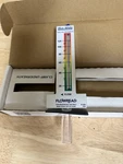Blue-white Flowread R-320 Acrylic Meter For 2" Pipe. Fixed Price $67.50.