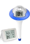 Digital Pool Thermometer Wireless, With Indoor Temperature Monitor, IPX7 Wate.... Fixed Price $25.31.