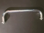 13" Round Heavy Duty Chrome 3/4" Tubing Curved Edge Single Pull Handle W/hardwar. Fixed Price $40.00.
