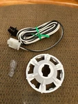 Light Assembly, Balboa, 2 Pin Amp, With Out Lens. Fixed Price $10.00.