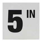 Inlays C620505 6X6" Ceramic Pool Depth Marker. Fixed Price $25.76.