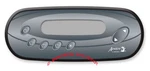 IN.K450 Spa Keypad Topside Control Aeware By Gecko, 7-BUTTONS With Lcd Display. Fixed Price $211.74.