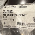 Pentair Plastic Union Kit 357603 2PK 2" Ips X Npt White Pool Equipment. Fixed Price $80.00.