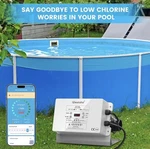 Wifi Salt Chlorine Generator Westaho Chlorination System Titanium Ship Overse. Fixed Price $599.99.
