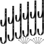 6 Pieces Pool Pole Hook Hanger Swimming Metal Brackets With Black. Fixed Price $14.52.