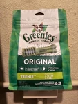 Greenies Original Teenie Natural Dental For Dogs 12 Oz Pack (43 Treats). Fixed Price $22.99.