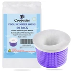 Coopache 60-PACK Of Pool Socks Filters Baskets, White. Fixed Price $27.96.