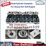 Head Cylinder Complete 91H20-00310 For Nissan K21 K25 Engine N-11040-FY501 New. Fixed Price $387.99.