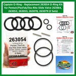 20-PIECE O-ring Replacement Kit For Pentair/pacfab/sta-rite Slide Valves Black. Fixed Price $27.99.