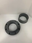 Spears PY1Z2 6" Pvc-c 8-BOLT Pipe Flange & Glue In Socket NSF-61-G. Fixed Price $100.00.