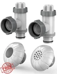 Poolhacker Above Ground Inlet Outlet Strainer Plunger Valve Set. Fixed Price $67.99.