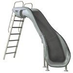 S.r. Smith 610-209-58120 ROGUE2 Slide Right Curve Gray 8' Ft For Swimming Pools. Fixed Price $3195.95.