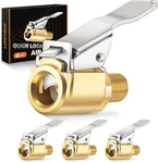 4-PACK Quick Connect, Brass Tire Air Chuck With Clip Adapter Compatible Val. Fixed Price $20.99.