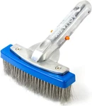Heavy Duty 5" Pool Brush, Durable Stainless Steel Bristles, Aluminium Handle,. Fixed Price $24.13.