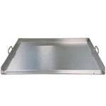Heavy Duty 35-1/2'' Stainless Steel Flat Top Griddle Grill Plancha Double Burner. Fixed Price $235.99.