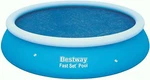 Bestway Above Ground Swimming Pool 10 Foot Solar Debris Cover Blanket Warmer. Fixed Price $29.95.