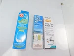 Boxer Leslie's Hdx Lot 3 Adhesives Under Water Vinyl Swimming Pool Repair Kit. Fixed Price $12.74.