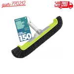 18" Pool Brush Head For Cleaning Swimming Walls, Curved Ends High-efficienc. Fixed Price $16.99.