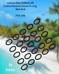 Leisure Bay (111863) 48 Frame Strainer Cover O-ring Wet End By Liberty 25-PACK. Fixed Price $47.54.