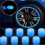 8PCS Fluorescent Car Bike Tire Valve Luminous Stem Universal. Fixed Price $6.85.