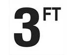 Inlays C620030 Depth Marker 4" 6"X6" Porcelain Non-skid Frost Proof Tile. Fixed Price $25.76.