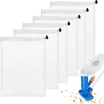 Peovlvn 6 Pcs Replacement Mesh Bag - 9 X 12.2 Inch Pool Leaf Vacuum Net White. Fixed Price $11.29.