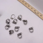 (10-PK) Everbilt Hose Clamp Stainless Steel 3/8" 7/8"67065. Fixed Price $10.19.