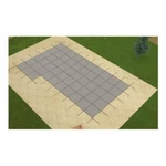 Gli Pool Products 20-1632RE-RHS481-PRM-BLU Safety Cover 16' X 32' Mesh Ss. Fixed Price $1478.72.