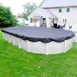 Robelle 12 X 24' Commercial Blue Winter Oval Cover For Above Ground Pools. Fixed Price $84.00.