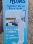Mide Products 135W-2 White Aluminum Pool Accessory Hook 6 In.. Fixed Price $21.90.