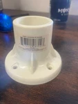 SWIMLINE-8700-ABS-LADDER-FLANGE Off White Plastic. Fixed Price $9.99.