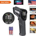 Professional Digital Laser Thermometer: Perfect For Kitchen, Pool, And Grilling. Fixed Price $43.99.