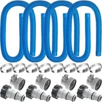 Eboot 4 Set Pool Pump Hose 1.5 Inches Diameter, 59 Length, Blue. Fixed Price $81.98.