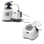Intex 2800 Gph Pool Sand Filter Pump W/krystal Clear Saltwater System. Fixed Price $400.98.