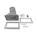 Waterway Flo-pro Ii Widemouth Skimmer Shrt Throat Deluxe Return-gray 560-C3C67L. Fixed Price $123.95.