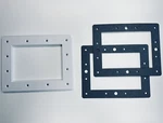 SPX1084L Skimmer Faceplate Kit W/ 2 SPX1084B Fiber Gaskets Fits Hayward White. Fixed Price $29.99.