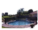 Water Warden Black Mesh Pool Safety Fence Panel With Stainless Steel Pins. Fixed Price $168.68.